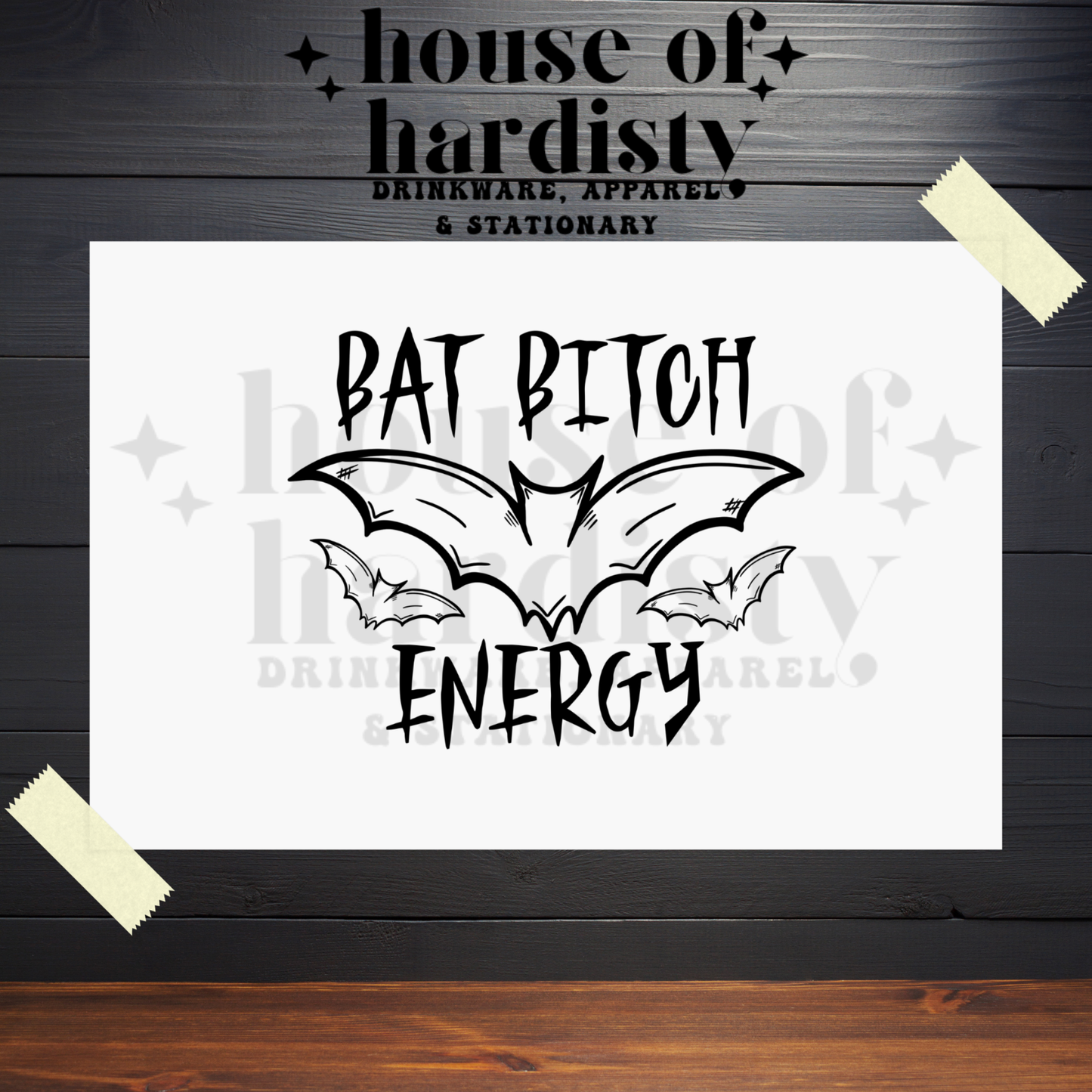 Bat Bitch Energy | Tote Bag