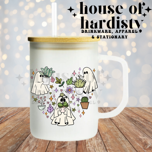 Plant Lovin' Ghouls | 16oz Hot & Cold Glass Cup