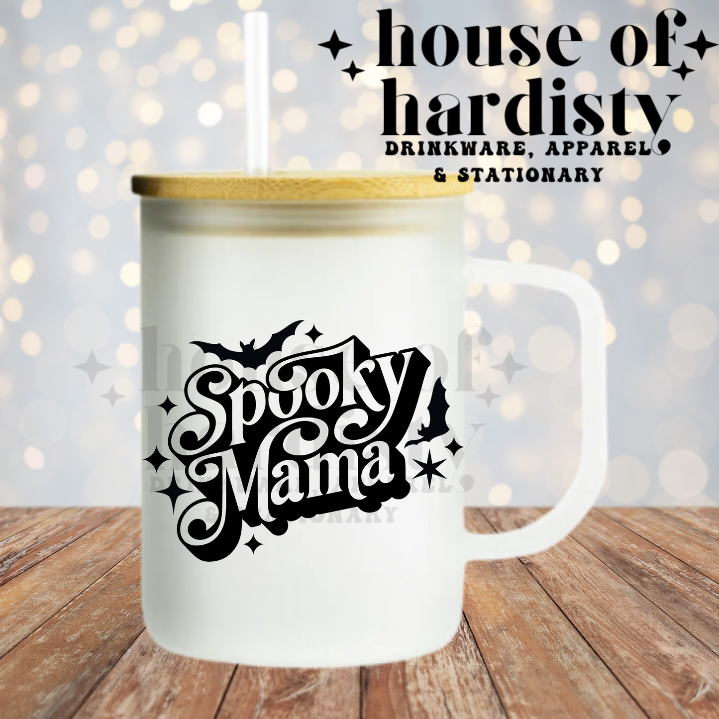 Spooky Mama | 16oz Hot & Cold Glass Cup