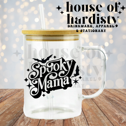 Spooky Mama | 16oz Hot & Cold Glass Cup