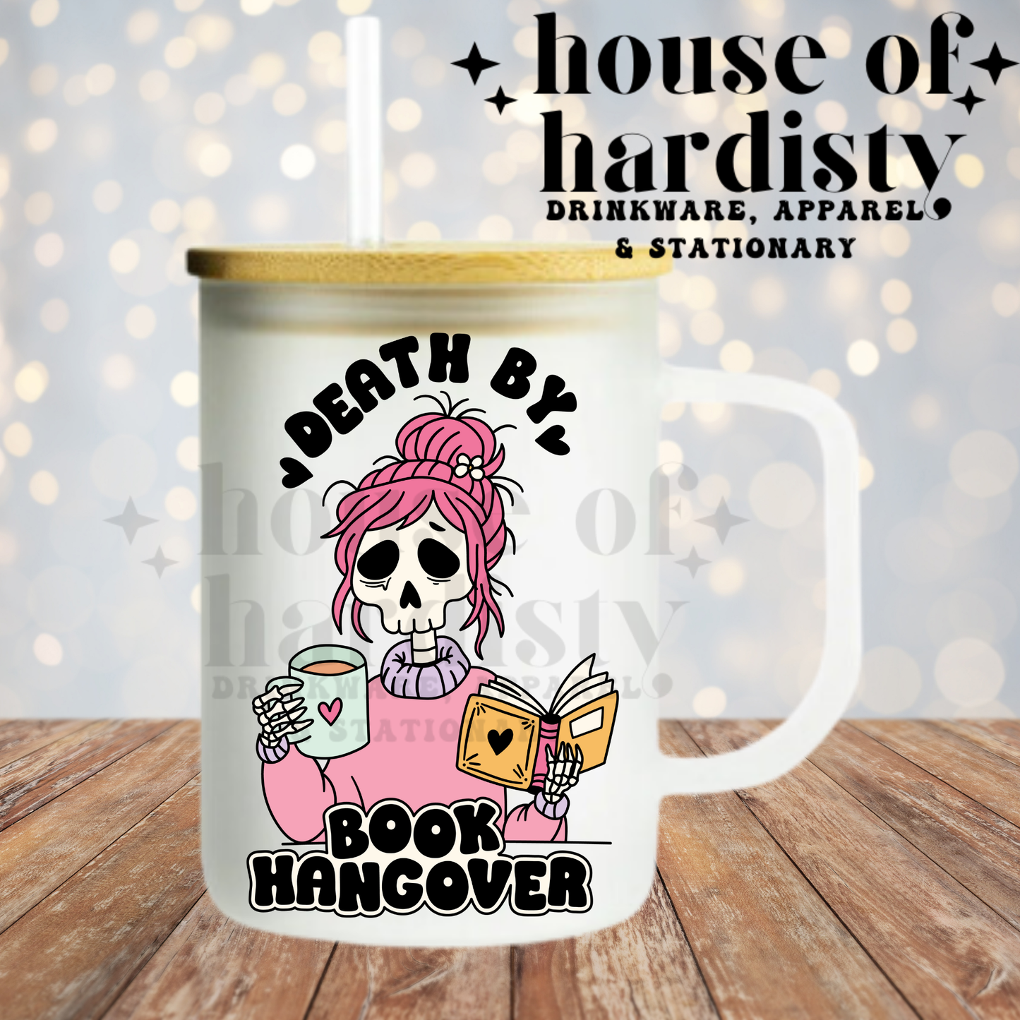 Book Hangover | 16oz Hot & Cold Glass Cup