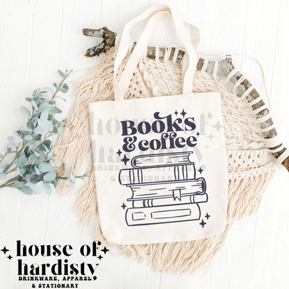 Books & Coffee | Tote Bag