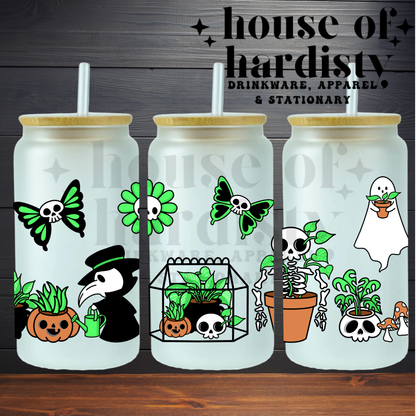 Spooky Garden | 16oz Hot & Cold Glass Cup