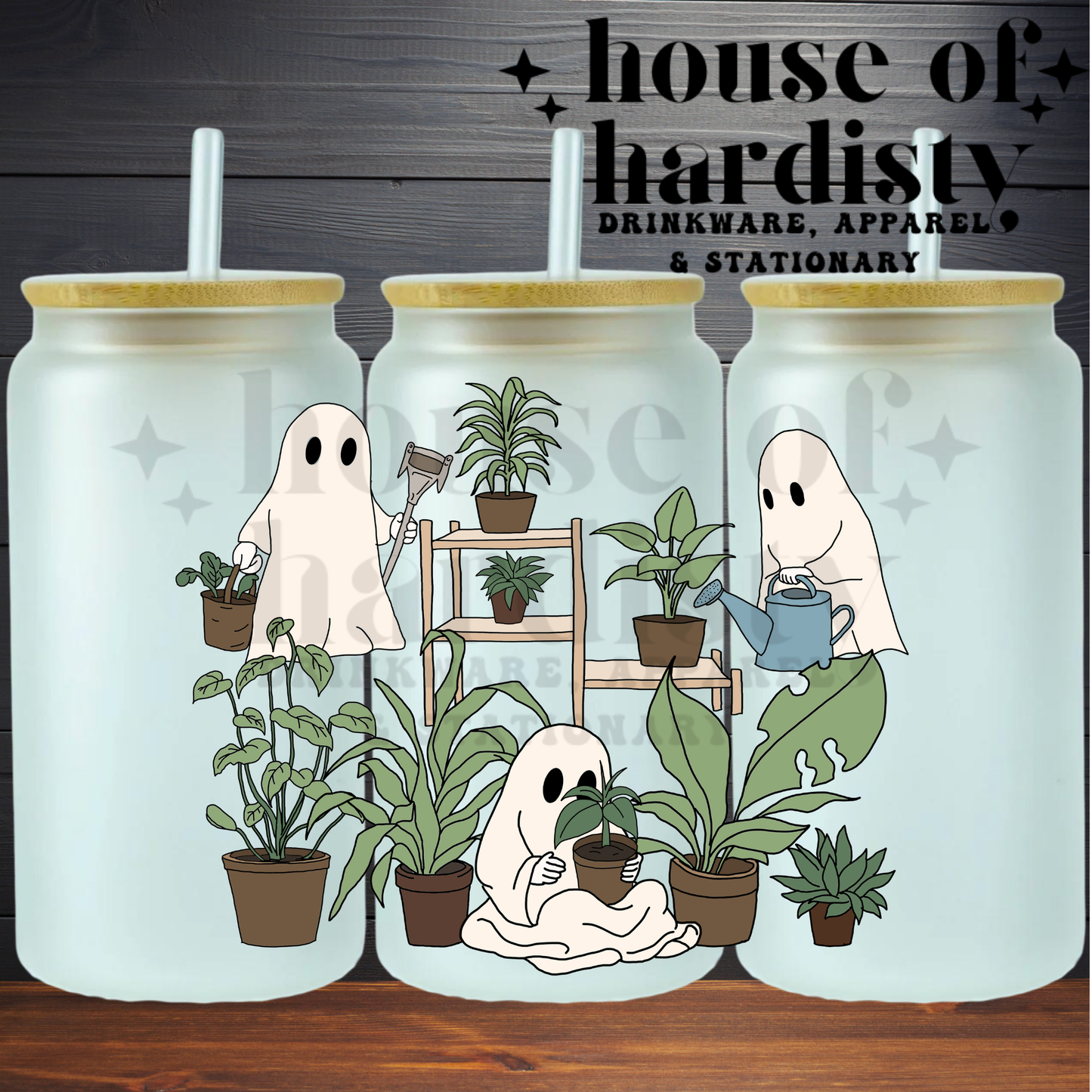 Garden Ghouls | 16oz Hot & Cold Glass Cup