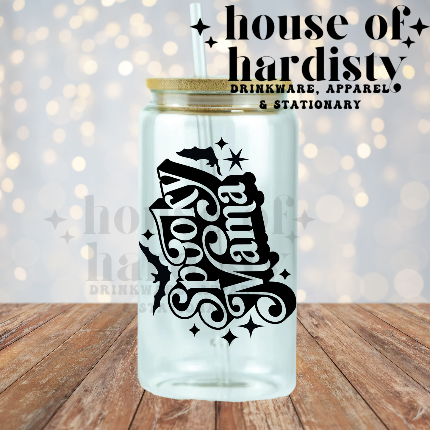 Spooky Mama | 16oz Hot & Cold Glass Cup