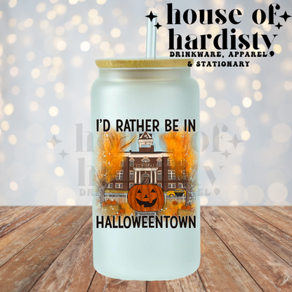 Halloween Town | 16oz Hot & Cold Glass Cup