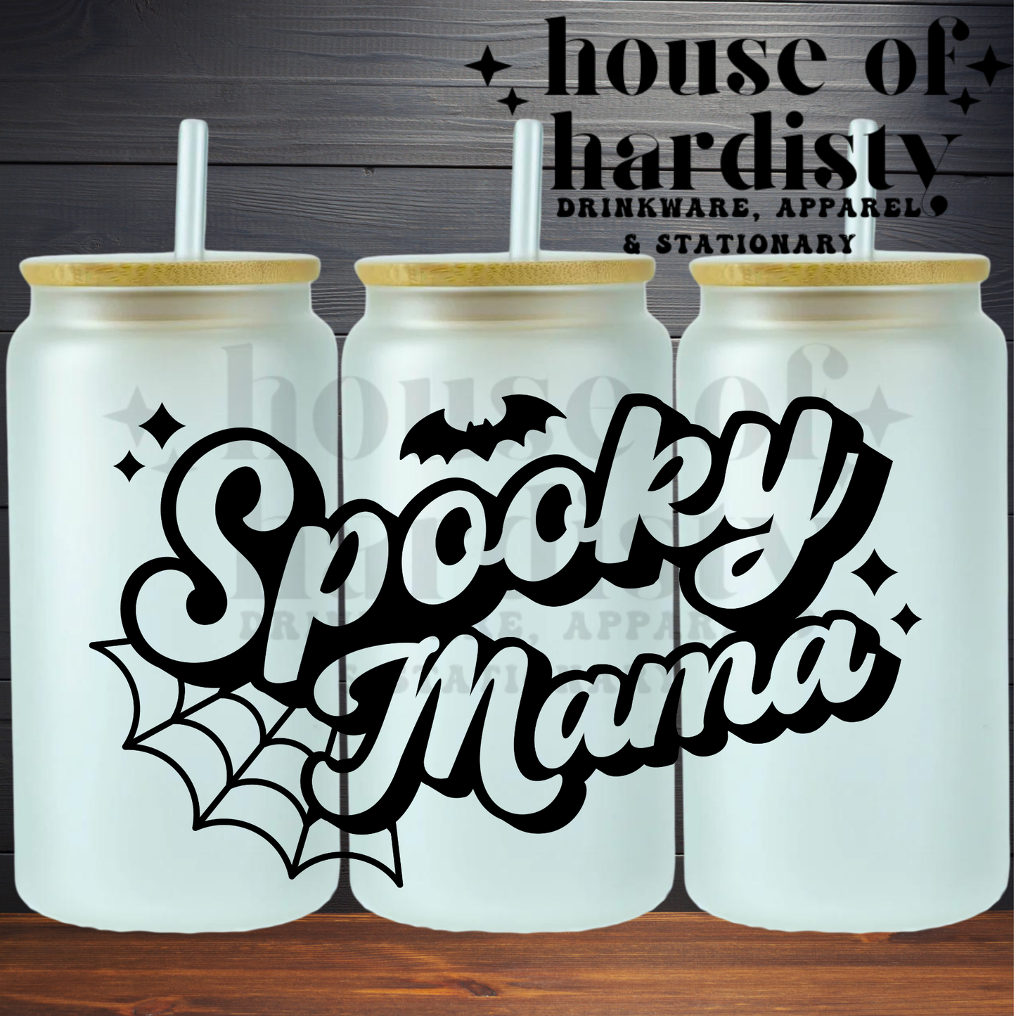 Spooky Mama | 16oz Hot & Cold Glass Cup