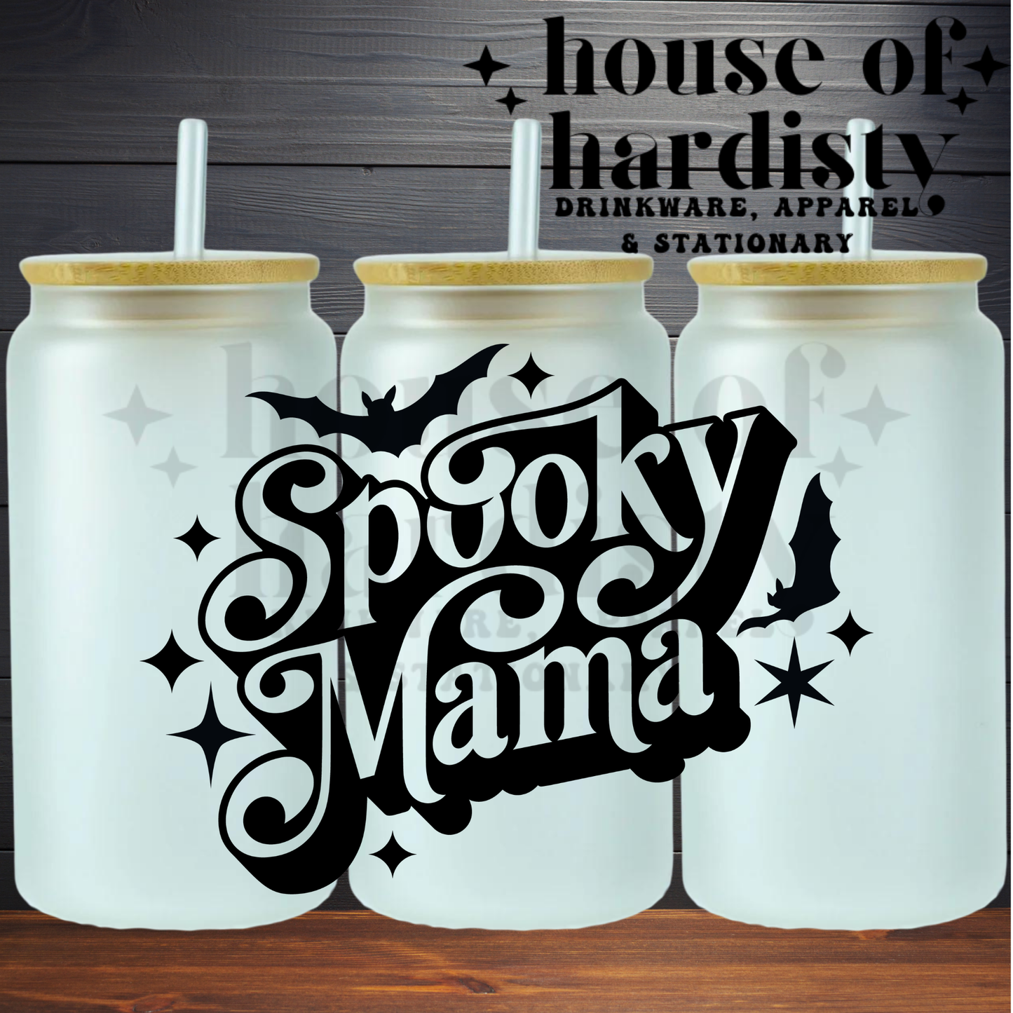 Spooky Mama | 16oz Hot & Cold Glass Cup