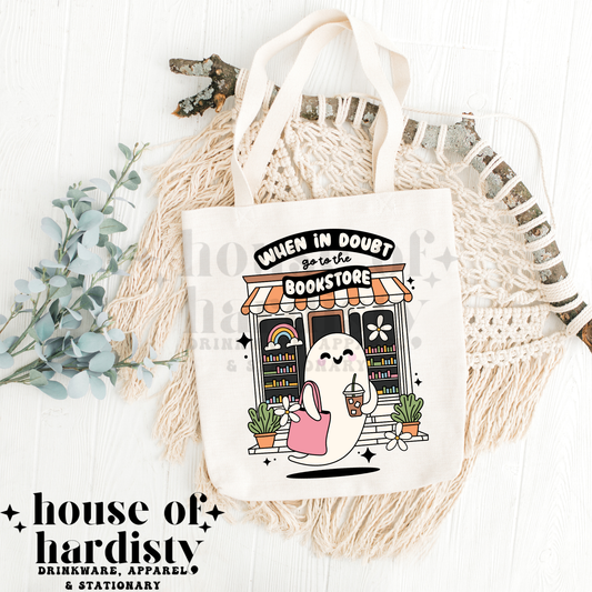 When In Doubt Bookstore | Tote Bag