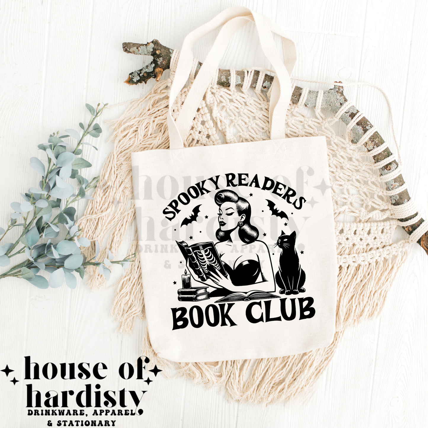 Spooky Readers Book Club | Tote Bag