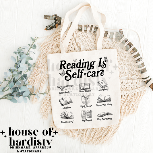 Reading is Self Care | Tote Bag