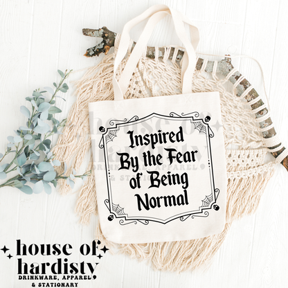 Fear of Being Normal | Tote Bag