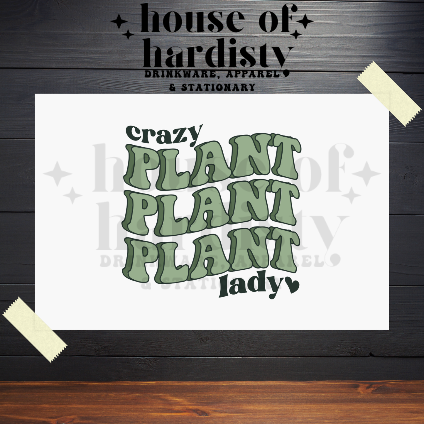 Crazy Plant Lady | 16oz Hot & Cold Glass Cup