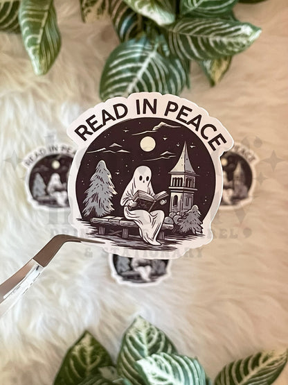 Read In Peace | Sticker