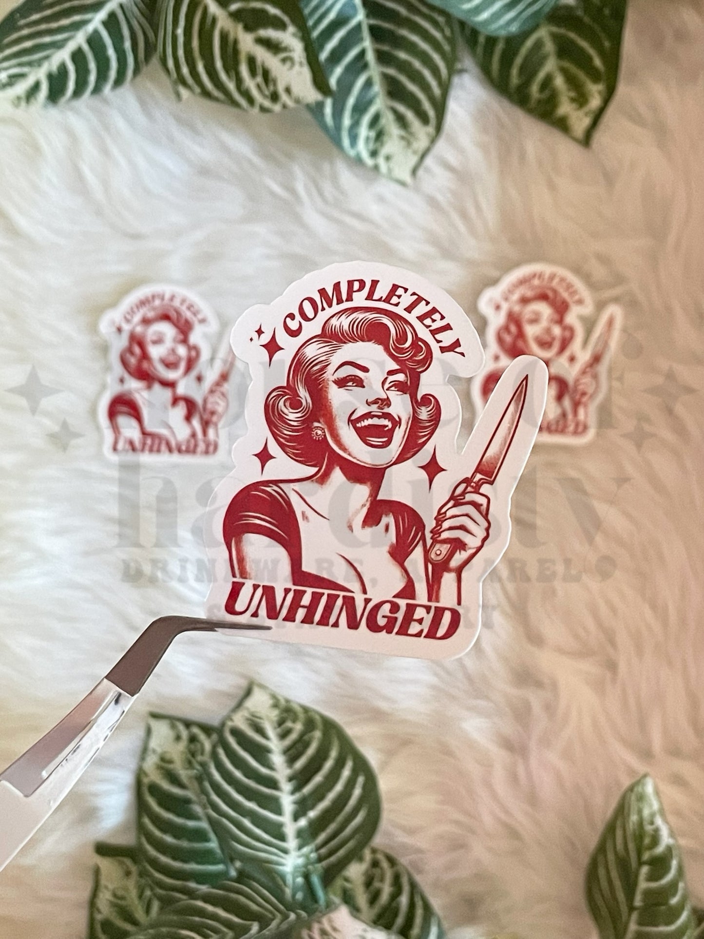 Completely Unhinged | Sticker