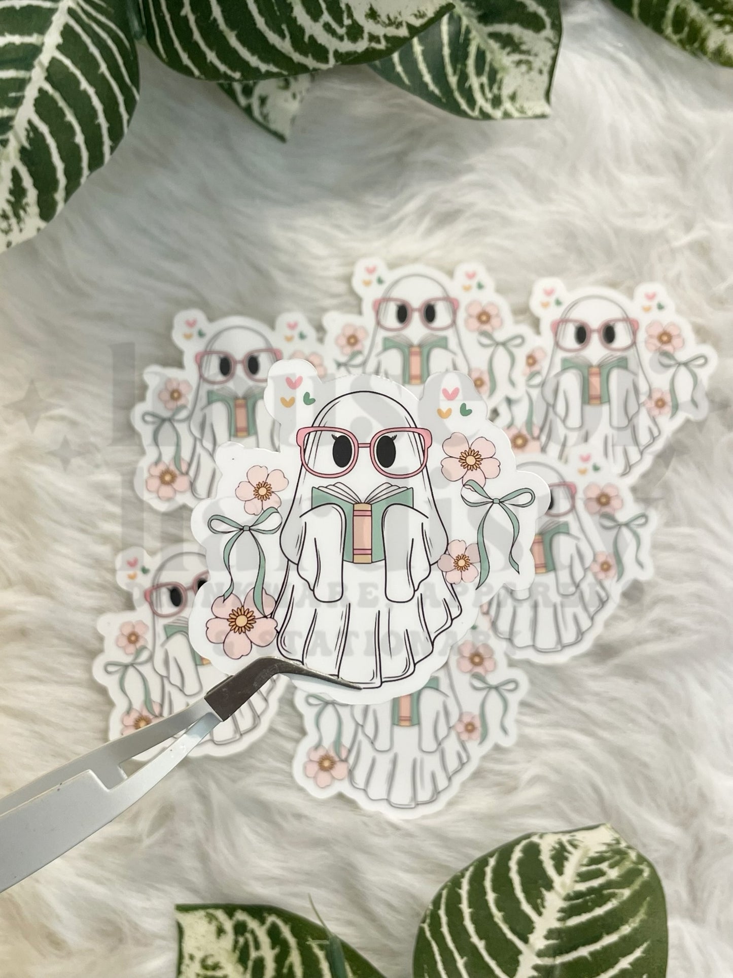 Coquette Book Ghoul | Sticker