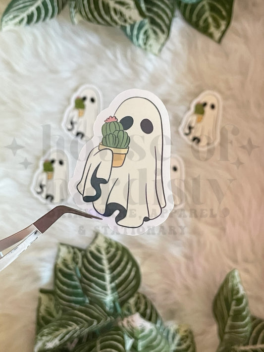 Mammillaria Cactus Ghoul | Sticker