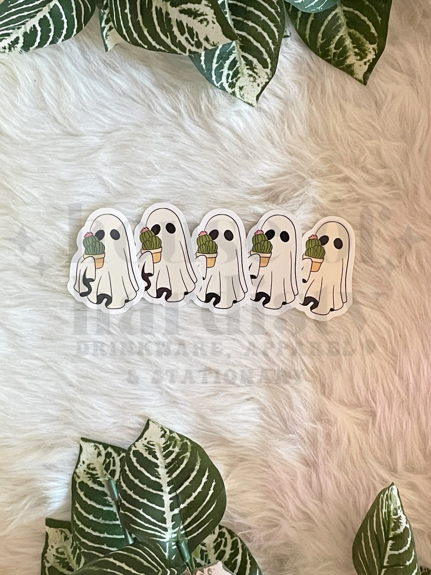 Mammillaria Cactus Ghoul | Sticker