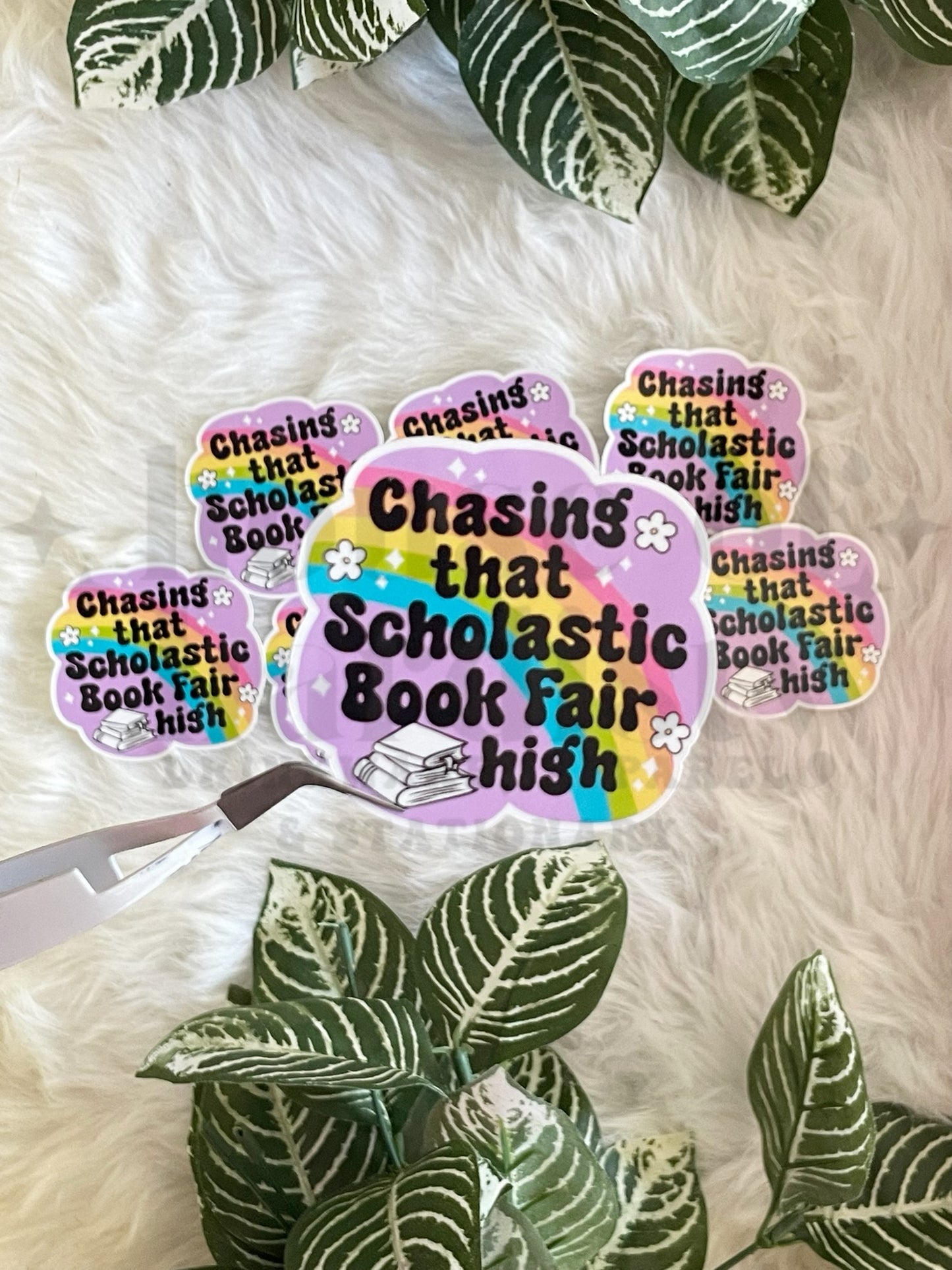 Chasing That Scholastic Book Fair High | Sticker