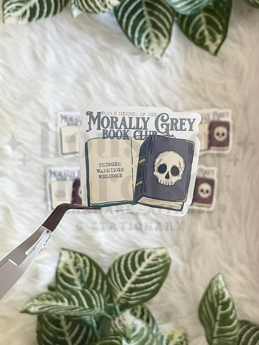 Morally Grey Book Club | Sticker