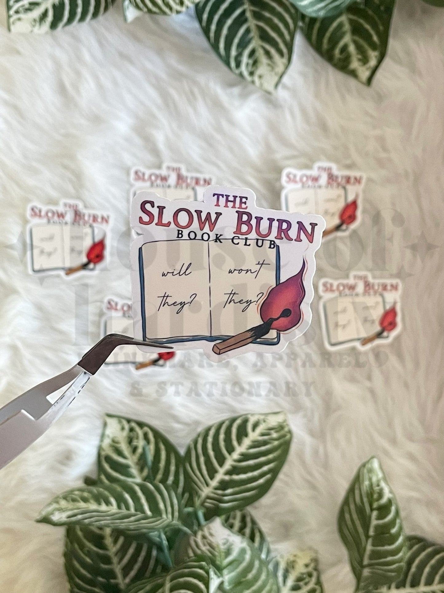 Slow Burn Book Club | Sticker